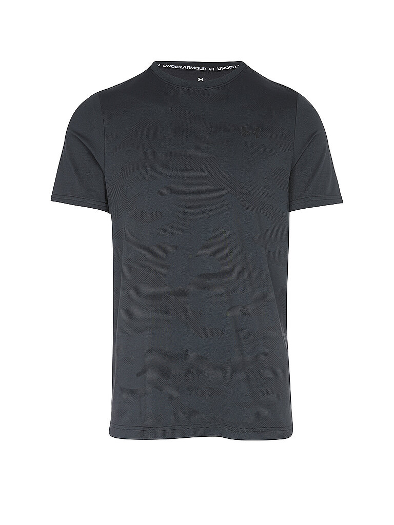 UNDER ARMOUR Herren Fitnessshirt UA Vanish Elite Seamless Camo schwarz | S